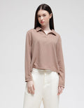 Connexion Waffle Collar Women's T-Shirt