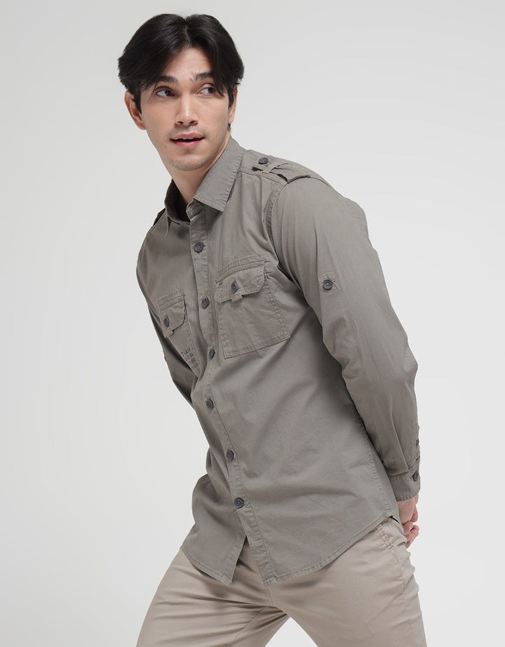 Cardinal Men Cotton Double Pocket Shirt