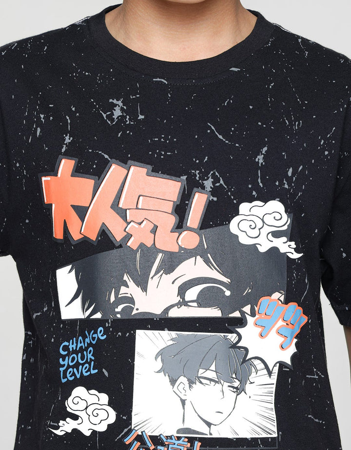 Nevada Anime Character Boys T-Shirt
