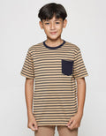 Nevada Short Sleeve T-Shirt Yarndyed Stripe