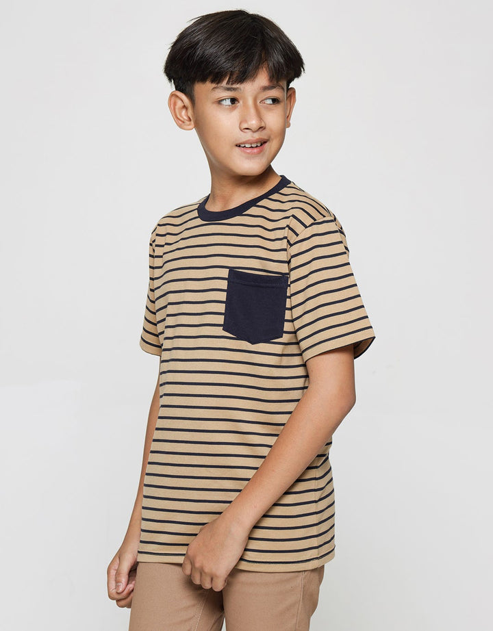 Nevada Short Sleeve T-Shirt Yarndyed Stripe