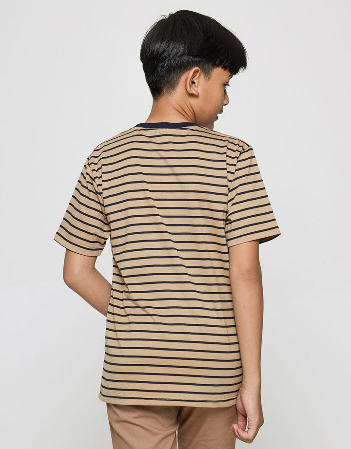 Nevada Short Sleeve T-Shirt Yarndyed Stripe