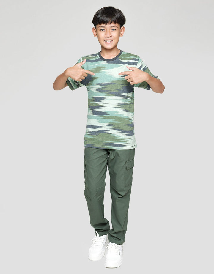 Nevada Abstract Camo Boys T-Shirt