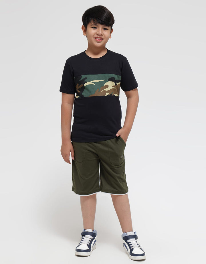 Nevada Short Sleeve T-Shirt Print Cut N Sew Camo