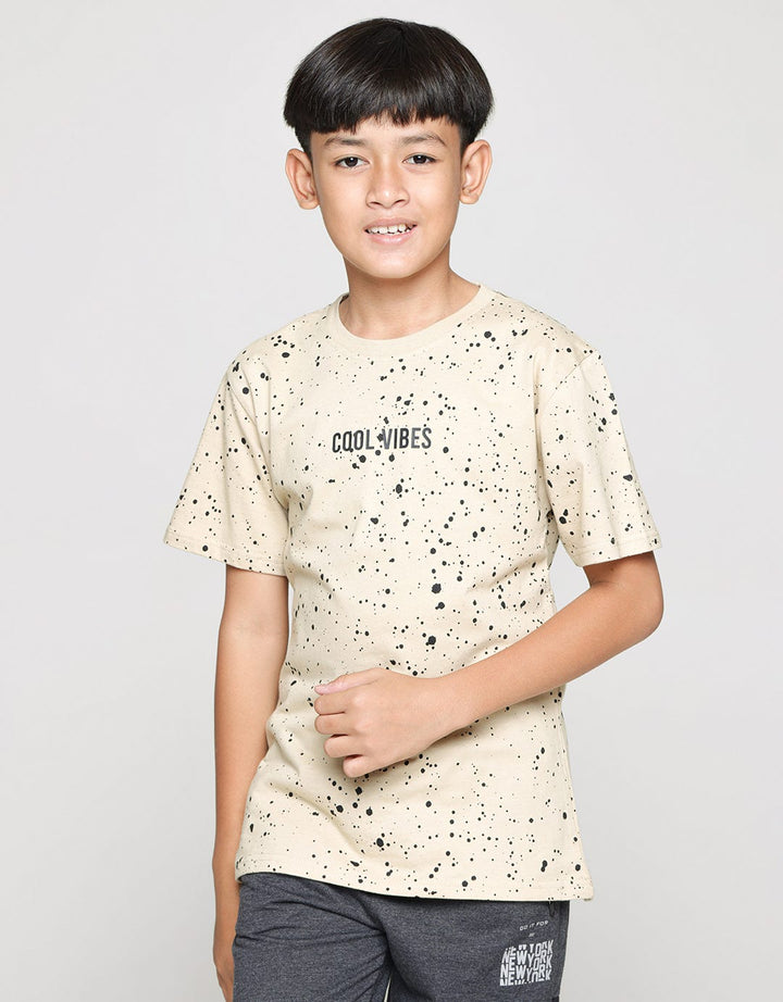 Nevada Splash Cool Vibes Kaos Anak Laki-laki