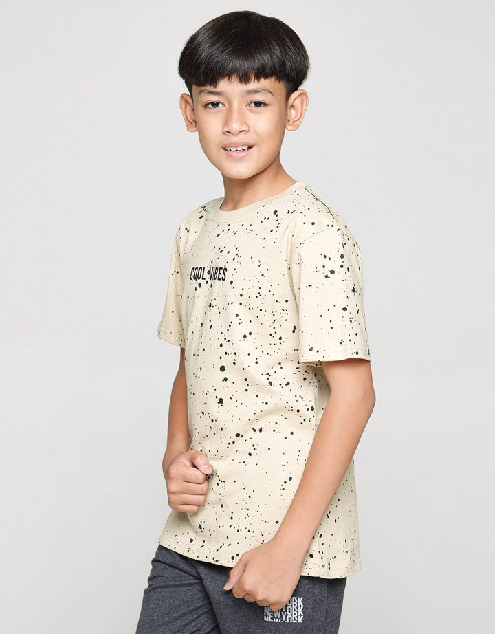 Nevada Splash Cool Vibes Kaos Anak Laki-laki