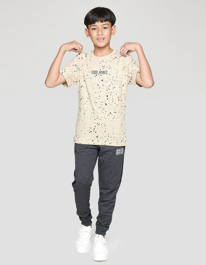 Nevada Splash Cool Vibes Kaos Anak Laki-laki