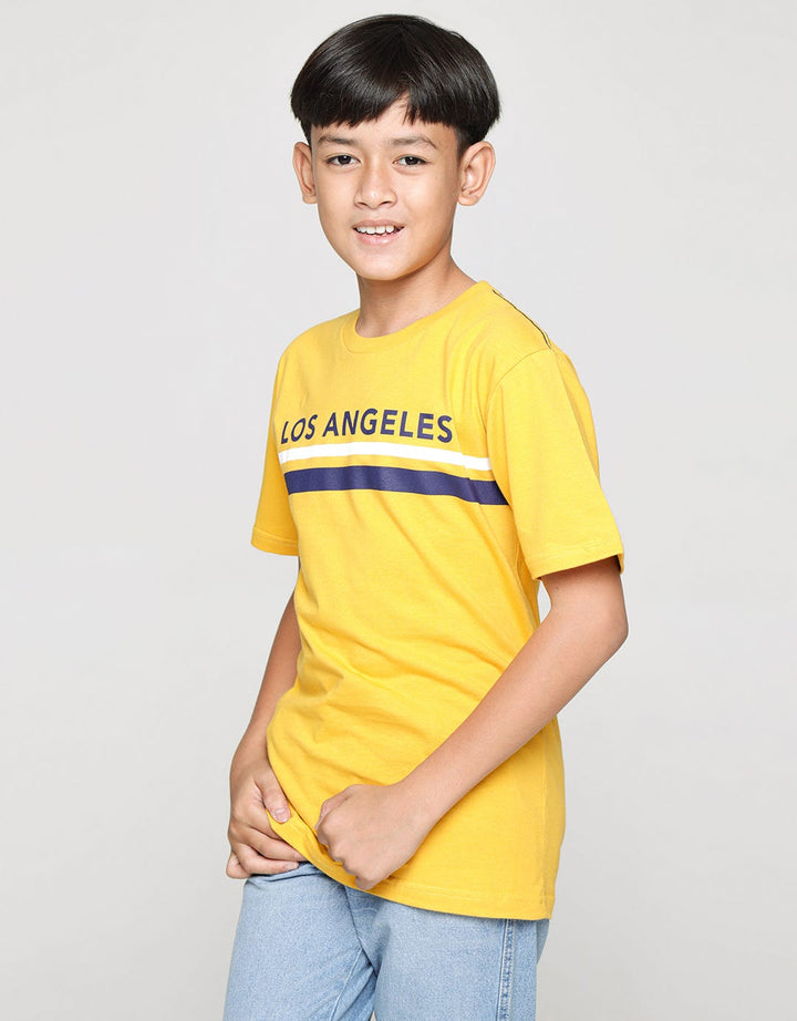 Nevada Stripe Los Angeles Kaos Anak Laki-laki