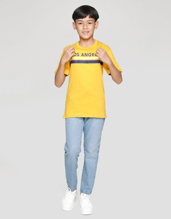 Nevada Stripe Los Angeles Kaos Anak Laki-laki
