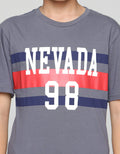 Nevada Short Sleeve T-Shirt Print Stripe