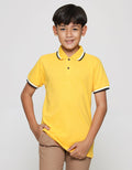 Nevada Wangki Lacoste Solid Kaos Polo Anak Laki-Laki