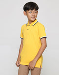 Nevada Wangki Lacoste Solid Kaos Polo Anak Laki-Laki