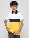 Nevada Wangki Lacoste Big Stripe Kaos Polo Anak Laki-Laki
