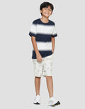 Nevada Yarndyed Stripe Kaos Anak Laki-laki