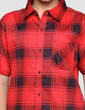 Nevada Check Pique Boys Shirt