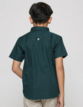 Nevada Short Sleeve Shirt Poplin Vision Solid