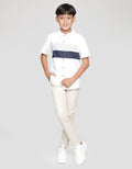 Nevada Oxford Color Block Boys Shirt