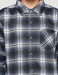 Nevada Long Sleeve Shirt Pique Print Check