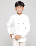 Nevada Long Sleeve Shirt Koko Casual Cotton Slub Solid