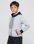 Nevada Texture Hoodie Jaket Anak Laki-laki