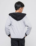 Nevada Texture Hoodie Jaket Anak Laki-laki