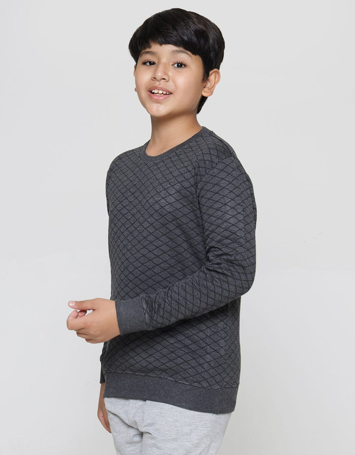 Nevada Sweater Non Hoodie Textured Quilting Swrto16