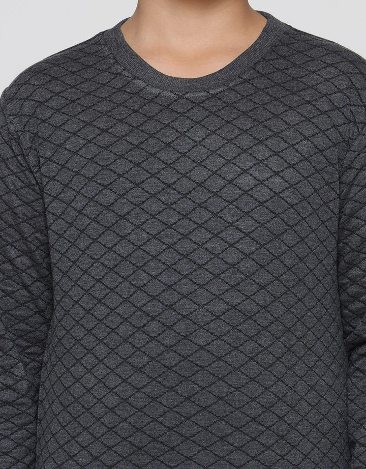 Nevada Sweater Non Hoodie Textured Quilting Swrto16