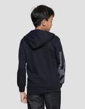 Nevada Abstrack Spray Print Stand Up Sweater Hoodie Anak Laki-Laki