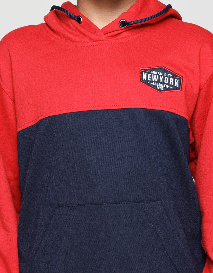 Nevada Sweater Hoodie Cut N Sew Patch Newyork