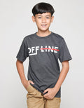 Nevada Wording Print Kaos Anak Laki-laki