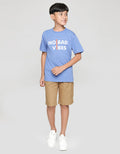 Nevada Wording No Bad Vibes Kaos Anak Laki-laki