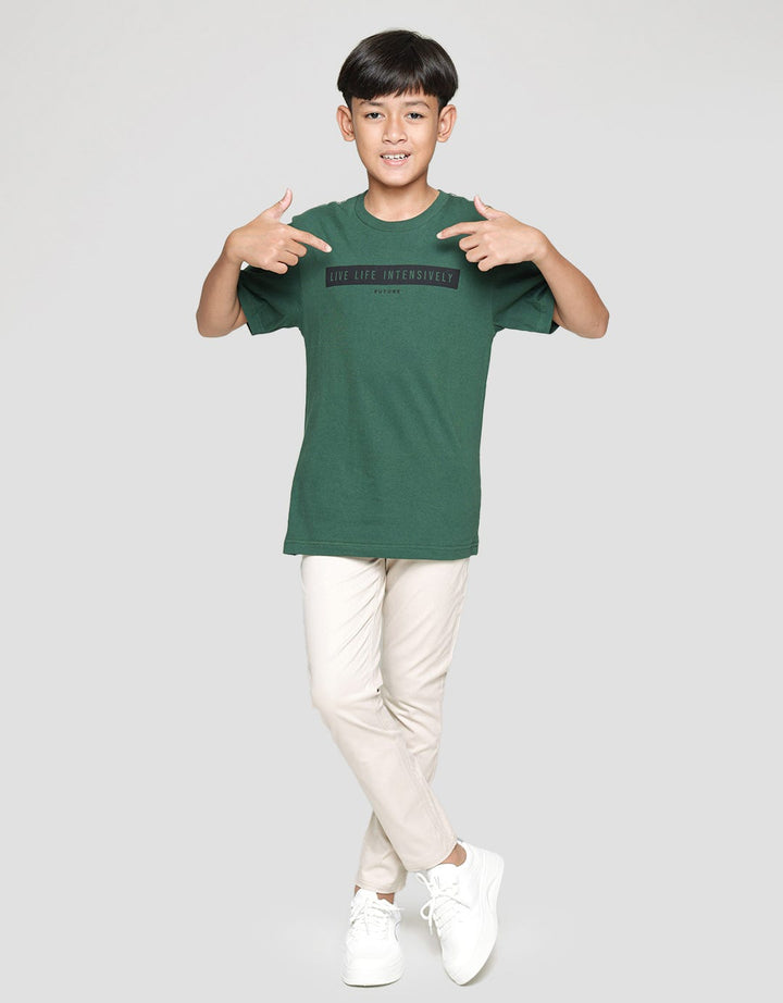Nevada Short Sleeve T-Shirt Print Live Life Intensively
