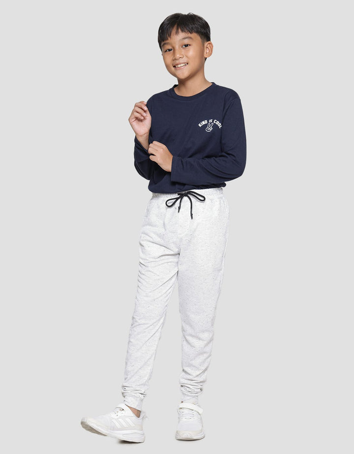 Nevada Jogger Tery Basic Melange Anak Laki-laki
