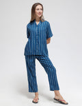 St. Yves Short Sleeve Pyjama Pants Solid Line