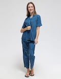 St. Yves Short Sleeve Pyjama Pants Solid Line