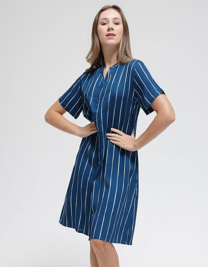 St. Yves Solid Line Daster Midi Wanita