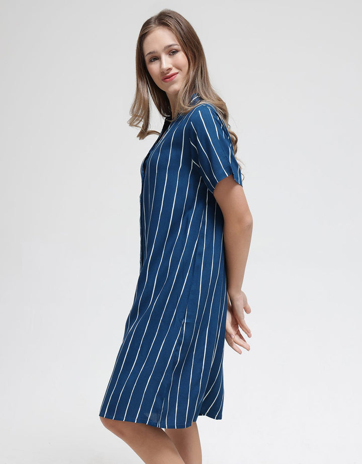 St. Yves Solid Line Daster Midi Wanita