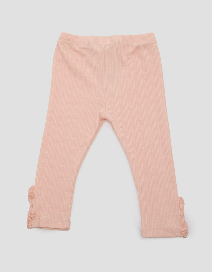 Pipiniko Legging Tekstur And Ruffle