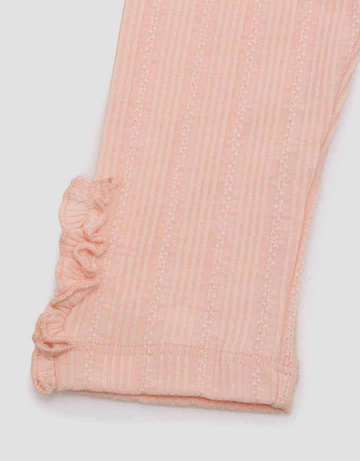 Pipiniko Legging Tekstur And Ruffle