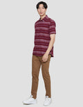 Gabs Stripe Print Kemeja Pria