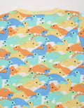 Pipiniko Dino Camo Baju Bayi Pendek