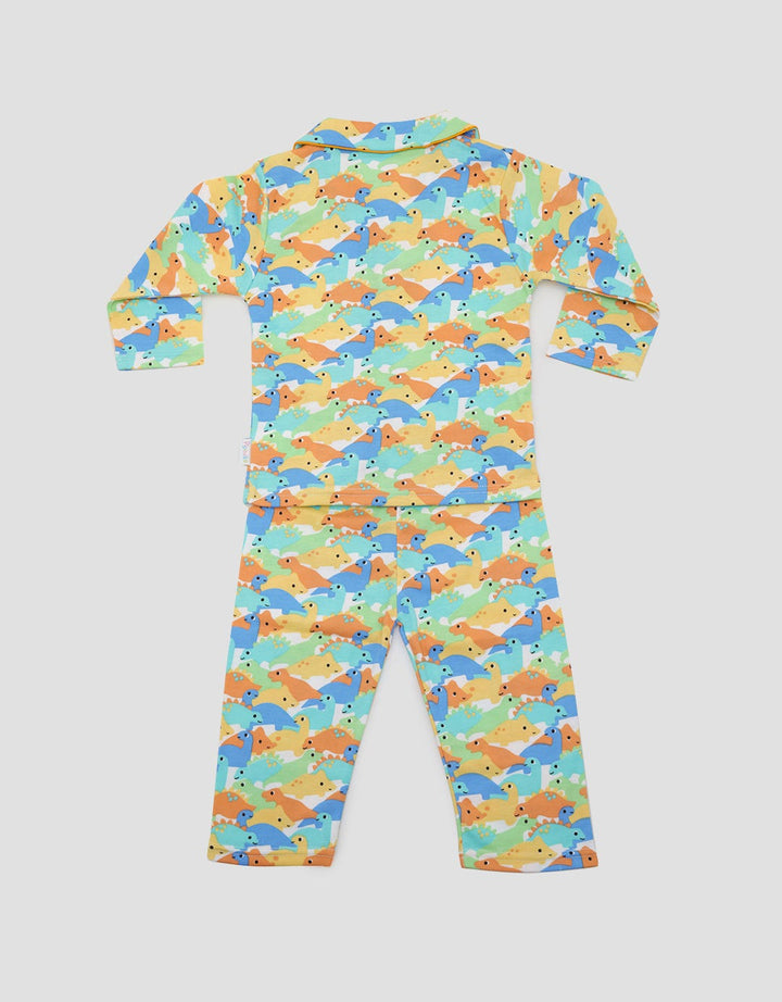 Pipiniko Piyama Kerah Boys Fp Dino Camo
