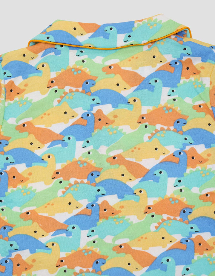 Pipiniko Piyama Kerah Boys Fp Dino Camo