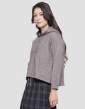 Triset Casual Pocket Jaket Wanita