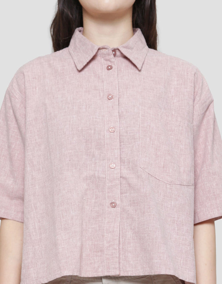 Triset Small Print Look Casual Blouse for Women