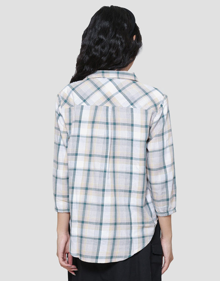 Triset Ladies Pocket Blouse Wanita