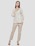 Triset Ladies Floral Print Blouse Women