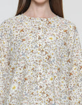 Triset Ladies Floral Flare Blouse for Women