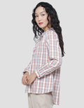 Triset Ladies Full Print Blouse Wanita