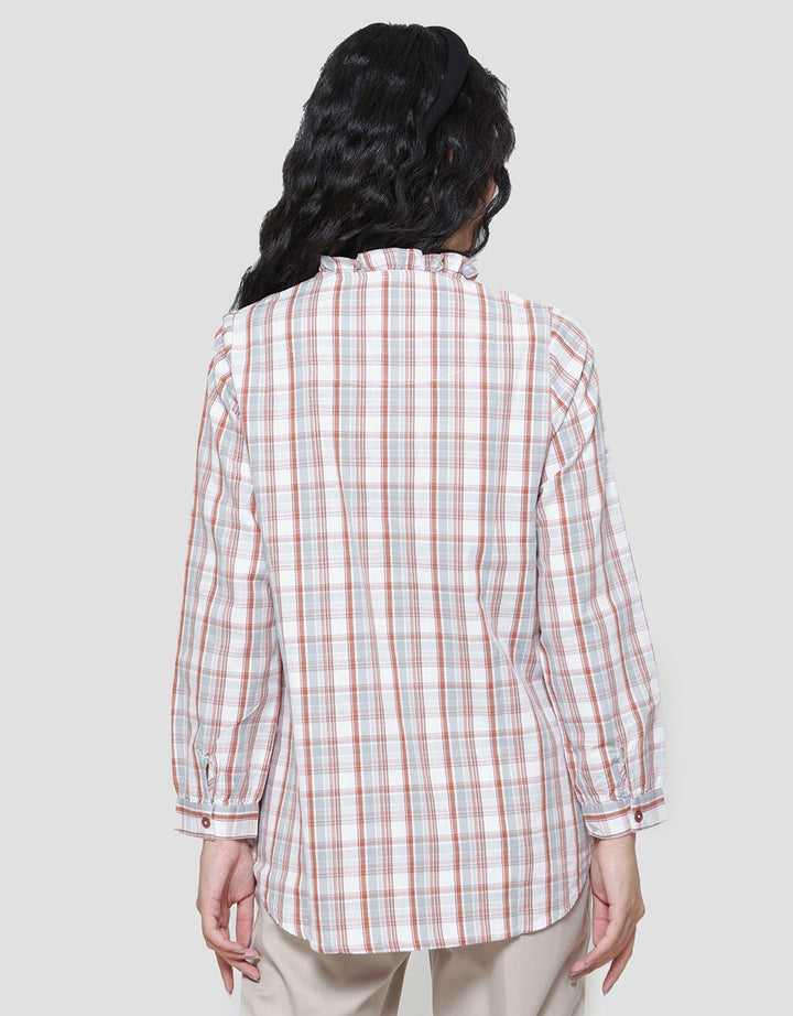 Triset Ladies Full Print Blouse Wanita